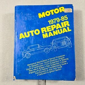Motor Auto Repair Manual 1979-85‎ 48th Edition Hardcover Vintage